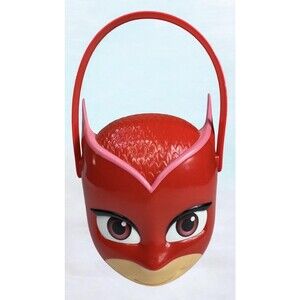 P.J. Masks Owlette Popcorn Bucket  Halloween Bucket Excellent Preowned Condition